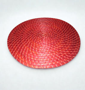 Classic Tropical Paradise Seagrass Eco-Friendly <b>Placemats</b> <b>Large</b> Woven Mats for Summer Winter Resorts International Export Trade - Product Image 1