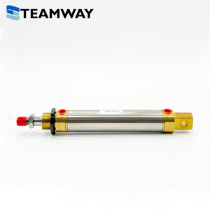 Cylindre hydraulique rond série TEAMWAY DO, cylindre miniature à huile induite 3,5 MPa, cylindre en alliage d'aluminium DOC/DOA/DOD/DON - Product Image 3