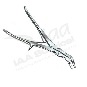 Rongeur à os dentaire en acier inoxydable, instrument chirurgical manuel de classe I, argenté - Product Image 3