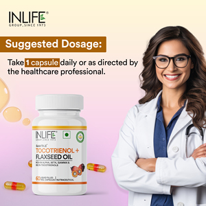 Cápsulas de Tocotrienol con Aceite de Linaza 320mg con Mezcla de Aceites Vegetales Prensados en Frío Omega 3 6 9 – Cápsulas Vegetarianas en Envase de Botella - Product Image 3