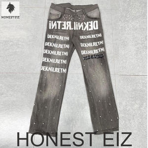 HONEST EIZ Jean en denim coupe droite pour femme, respirant, taille haute, longueur intégrale, style vintage, écologique, séchage rapide, automne - Product Image 6