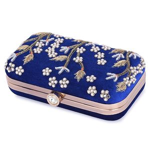 Bolso de Mano Bordado a Mano, Diseño de Alta Calidad a Precio Económico, para Mujer, Ideal para Bodas, Fiestas y Eventos Festivos - Product Image 1