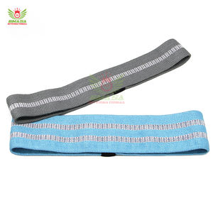 ชุดยางยืดออกกำลังกายสำหรับบริหารสะโพกผู้หญิง แบบวงกลม กว้าง กันลื่น สำหรับออกกำลังกายกล้ามเนื้อก้น ทำจากโพลีเอสเตอร์คุณภาพสูง - Product Image 5