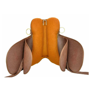 Selle d'équitation en cuir véritable |   Selle australienne |   Équipement équestre artisanal pour le ranch, les sentiers et l'équitation - Product Image 3