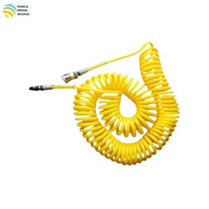 สายลม PU คุณภาพสูง 12 เมตร พร้อมข้อต่อเร็ว 120 PSI สายลมแบบเกลียวสำหรับเครื่องอัดลมในโรงงาน - Product Image 4