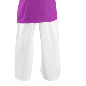 Uniforme d'arts martiaux pour enfants, karaté-gi léger, tenue d'entraînement avec ceinture blanche - Product Image 5
