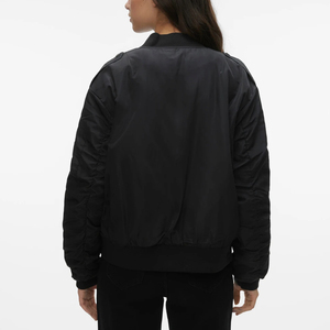 Veste bomber premium pour femmes, mode streetwear, veste décontractée à fermeture éclair, design personnalisé, fabricant OEM en gros - Product Image 3