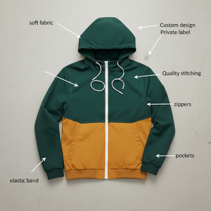 High Quality Custom Outdoor Hiking Fishing Casual Softshell Waterproof Windbreaker <b>Jacket</b> for <b>Men</b> Wholesale Rate OEM Breathable - Product Image 6
