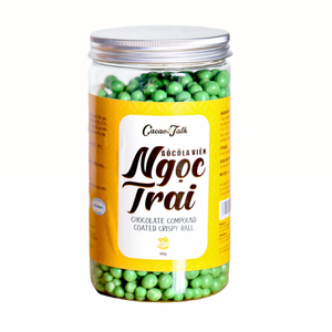 Chocolate Compuesto de la Mejor Calidad, Venta al por Mayor, Envío Global, HALAL, OEM/ODM, Bolas Crujientes de Chocolate con Té Verde, 1 kg, Decoración de Pasteles - Product Image 1