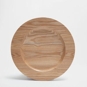 Alta calidad personalizado al por mayor de acacia y mango cargador de madera placa de madera vajilla y vajilla platos con el mejor acabado pulido - Product Image 5