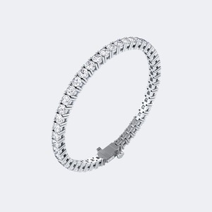 Luxury 7.65 CTW Round Brilliant Cut Lab Grown Diamond Bracelet For Women <b>Gold</b> Wedding Anniversary Jewelry 9K 14K 18K <b>Solid</b> <b>Gold</b> - Product Image 5