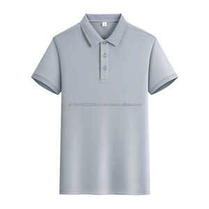 Polo de Golf 100% Poliéster de Secado Rápido para Hombre, Personalizable por Sublimación, Diseño Sólido, Material de Algodón - Product Image 3