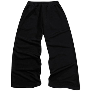 Unisex Baggy <b>Pants</b> Loose Fit Streetwear Wide Leg Sweatpants Custom Printing Embroidery OEM Supplier - Product Image 3