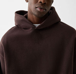 Sweat-shirts élégants pour hommes, tendance hiver, couleur confortable, tissu polaire 100% coton, respirant, coupe-vent, uni, motif teint uni - Product Image 3