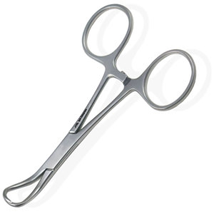 Pinzas para toallas Backhaus de acero inoxidable con bloqueo manual de 3.5 pulgadas, instrumentos básicos para cirugía oftálmica - Product Image 2