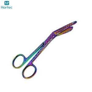 Tijeras para Vendajes de Primera Calidad, Hechas a Medida con Acero Quirúrgico de Alta Precisión, para Uso Médico y de Primeros Auxilios - Product Image 3