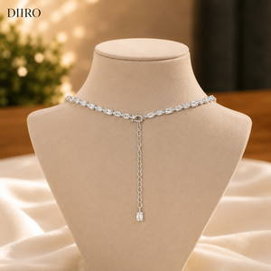 Collar de Diamantes Moissanite Más Vendido para Aniversario de Bodas, Cumpleaños y Regalo Especial Disponible a Buen Precio - Product Image 5