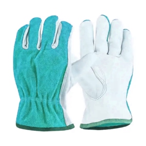 Guantes de Seguridad Industriales de Cuero Vacuno, Guantes de Conducción Cómodos con Textura para Conductores de Camiones y Trabajos de Soldadura - Product Image 5