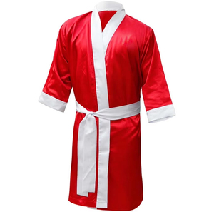 Batas de Boxeo Personalizadas de Poliéster Elástico 2026 con Diseño y Logotipo Personalizados, Precio al por Mayor, Alta Calidad 2026 - Product Image 3