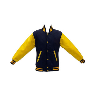 Veste universitaire pour homme de haute qualité, veste d'hiver du fabricant, logo brodé, vêtements d'hiver multicolores, vente en gros de vestes universitaires - Product Image 1