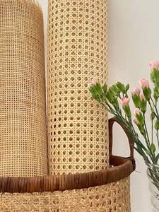 Open Mesh Cane Webbing Roll 100% Vietnam <b>Rattan</b> Weaving Natural <b>Rattan</b> Webbing Roll- <b>Rattan</b> Peel / Ms.Thi - Product Image 3