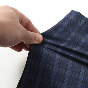 Shorts Bermuda à Carreaux pour Homme, Taille Mi-Haute, Fermeture Boutonnée, Tissu Oxford Décontracté, Motif à Carreaux - Product Image 2