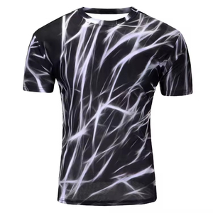 Camisetas Personalizadas para Hombre, 100% Algodón, Sublimadas, Transpirables, Ecológicas, de Secado Rápido, Cuello Redondo, Corte Holgado, Manga Corta - Product Image 2