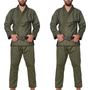 New Customizable Blue Organic Cotton Kimono Gi BJJ Gi Student Uniform Pearl Wave Embroidery Patches Whole Sale Martial Karate - Product Image 6