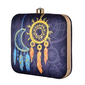 Pochette Moon Dreamcatcher, sac de soirée élégant pour femmes, pour occasions formelles et festives - Product Image 2