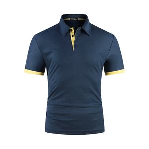 Polo de manga corta personalizado para hombre y mujer, camisa con patrón de impresión, con contraste bordado, a precio barato, temporada de verano y otoño, 2021 - Product Image 1