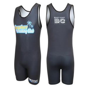 ชุดมวยปล้ำแบบสั่งทำปี 2025 ชุดกีฬาซับลิเมชั่นแบบยูนิเซ็กซ์ ยืดหยุ่น แห้งเร็ว น้ำหนักเบา พร้อมโลโก้สั่งทำ ชุดยกน้ำหนัก - Product Image 4