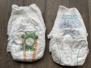 Échantillon gratuit de couches pour bébé en coton mousseline personnalisées, taille 3, couches pour nouveau-nés bio - Product Image 2