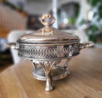 Ensemble chauffe-plats professionnel PHC en acier inoxydable doré style vintage 201, capacité 150L, chauffage vapeur et refroidissement hybride