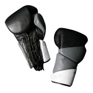 Gants de boxe neufs, vente directe d'usine du Pakistan, modèle haut de gamme, entièrement couvrants, avec lacets. - Product Image 1