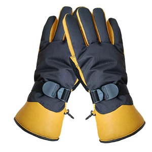 Waterproof Snowboard Gloves Winter Outdoor Mens Women Leather <b>Ski</b> Gloves Quality <b>Ski</b> Mitt <b>ski</b> Racing Sports <b>Ski</b> Gloves - Product Image 2