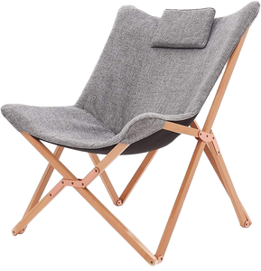Customized Modern Professional Camping Outdoor <b>Small</b> Folding Fabric Solid Wood Foldable Garden <b>Chairs</b> - Product Image 3