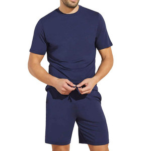 Ensemble T-shirt et short pour homme, coupe-vent, fabriqué en usine, en coton de qualité supérieure, en vente en ligne - Product Image 1