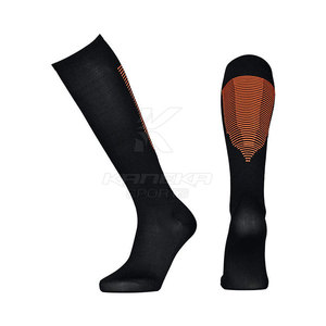 Winter 100% Wool Knitted Soccer <b>Socks</b> with Cuff Logo Lightweight Comfort Design for <b>Running</b> Training and Outdoor Sports Use - Product Image 1