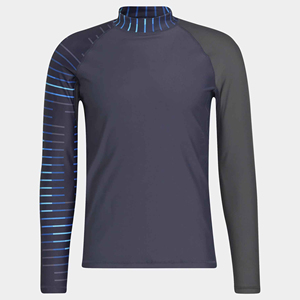 Vente en gros de rashguards respirants et à séchage rapide pour hommes, avec logo personnalisé, pour l'entraînement, le grappling et la natation, rashguards personnalisés pour hommes - Product Image 3