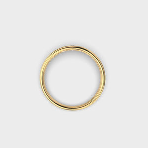 Étoile poussière cinq pierres rondes 1.0 CT Lab Grown Diamond Ring Two Band Lunette Setting Romantic Fine Jewellery for Mariages Parties - Product Image 2