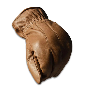 Gants en cuir de mouton pour femmes, respirants, doublés, luxueux, chauds, pour l'hiver, mode - Product Image 3