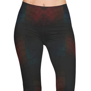 Conjunto de Yoga de 2 Piezas para Mujer, Talla Grande, Ecológico, Resistente al Viento, de Secado Rápido, Ligero, Transpirable, Cintura Alta, Cuello Redondo, Cintura Elástica - Product Image 4