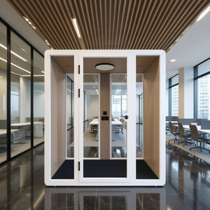 Duo HIPOD - Cabinas Telefónicas Acústicas Modernas para Oficina, para Reuniones en Casa y Oficina - Product Image 3