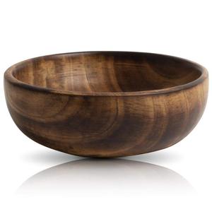 Bol carré en acacia pour servir des collations, des biscuits, finition naturelle, écologique, vaisselle pour hôtel, fête, utilisation décorative. - Product Image 6