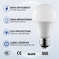 Échantillons Gratuits Ampoules LED E27 B22 Pièces de Ligne de Production Vente en Gros Matière Première A60 Ampoules LED SKD pour la Maison