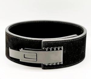 High Quality Customized Cowhide Leather Non-Slip Durable Posture <b>Back</b> <b>Support</b> Gym Belt for Weight Lifting Fitness Unisex - Product Image 1