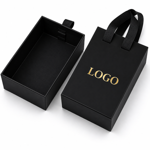 Custom High Quality Rigid Cardboard Drawer Sliding Gift Ribbon Box Luxury UV Coating Matt Lamination Perfume Packaging <b>Watches</b> - Product Image 4