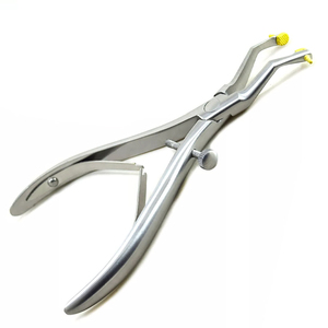 Pinzas para Retirar Coronas Dentales, Pinza para Dientes con Punta de Goma, Pinzas de Ortodoncia para Retirar Coronas Médicas, Herramienta de Acero Inoxidable - Product Image 1