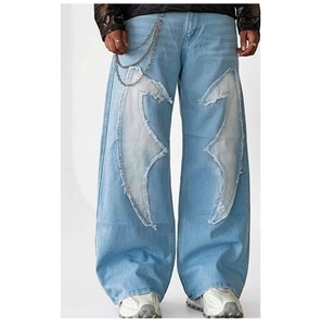 Most Selling <b>Women</b> Embroidered Denim <b>Jeans</b> With Stylish Floral Pattern Custom Design <b>Stretch</b> Fabric And Comfortable Fit for Sale - Product Image 1