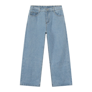 Wholesale Jeans Out Wear Denim Jean <b>Pants</b> for women Straight Denim Casual women's Jeans Baggy Oversize - Product Image 6